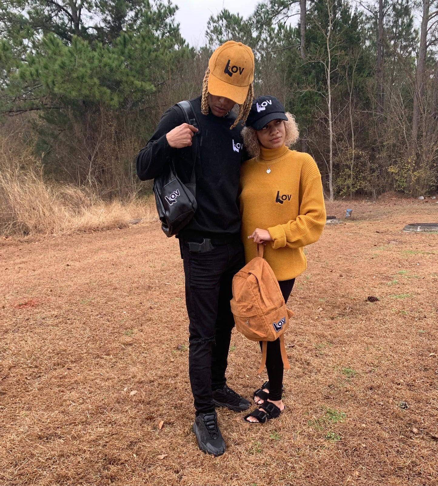 Peace Lov Fashion Corduroy Gat (Hat)